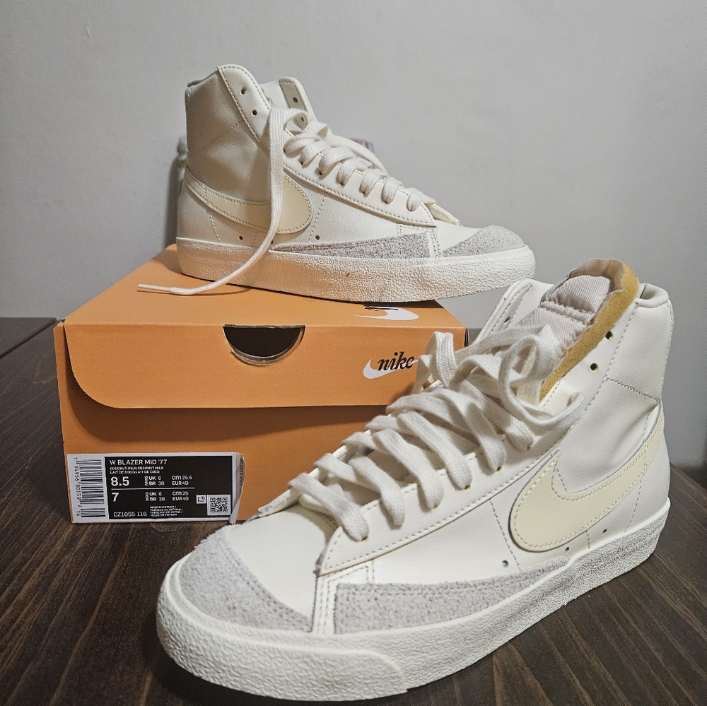 Nike Blazer Mid 77 In Coconut Milk/ Coconut Milk | 8.5W/ 7M